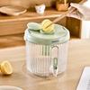 Japanese Style High-Temperature Resistant Plastic Water Kettle with Spout, Large Capacity for Cold Beverages, Ideal for Picnics
