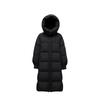 Yalu Women's Solid Hooded Long Down Jacket YYXFF5169