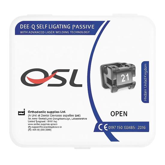 

OSL DEE-Q Металлические самолигирующие брекеты Наборы MBT 0.022