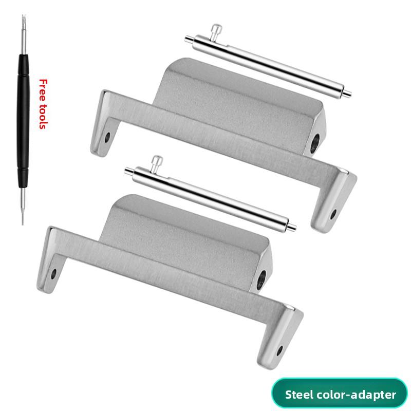 

Stainless Steel Watch Connector For Casio G-SHOCK 5611 GA2100 2110 GM2100 GBM-2100 watch band Modification Adapter parts tools серебряный