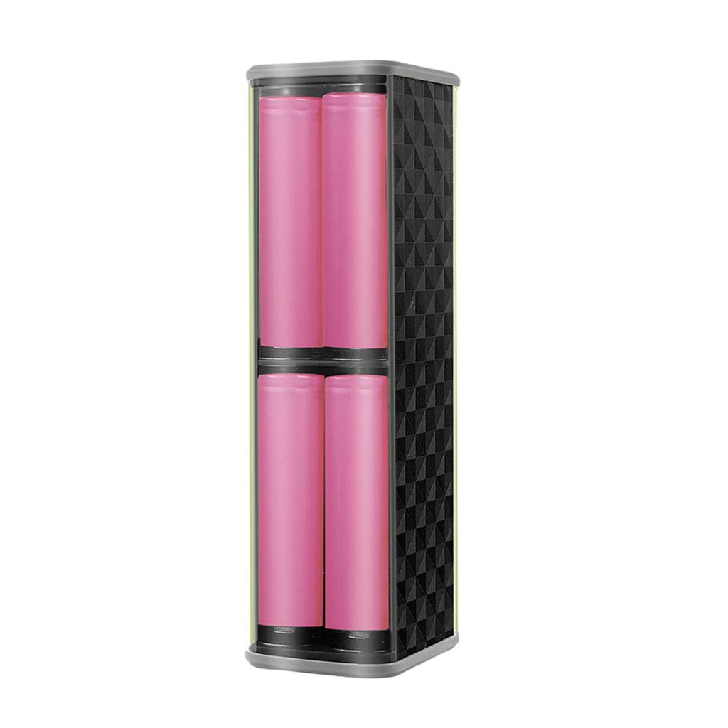 Interchangeable 8 Cell 18650 Charging Case Quick Charging Capability LED Power Suitable for Various Device Support