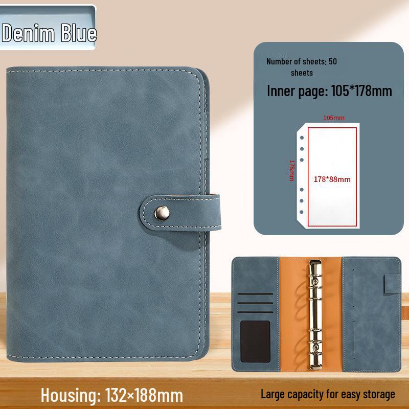 A6 Loose-Leaf Savings & Budget Book: 100-Day Challenge, Banknote Collection & Commemorative Planner