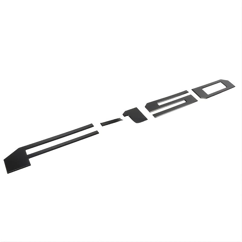 1pc F150 Ford Raptor Pickup Truck Logo, 2021 Ford Raptor Rear Trunk Logo, ABS Tail Logo Groove Letter Style Car Sticker, F150 Pickup Truck Label
