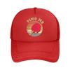 Retro Ping Pong Ping Me Graphic Mesh Baseball Cap Casual Hat Outdoor  For Womens Unisex FeUnisex
