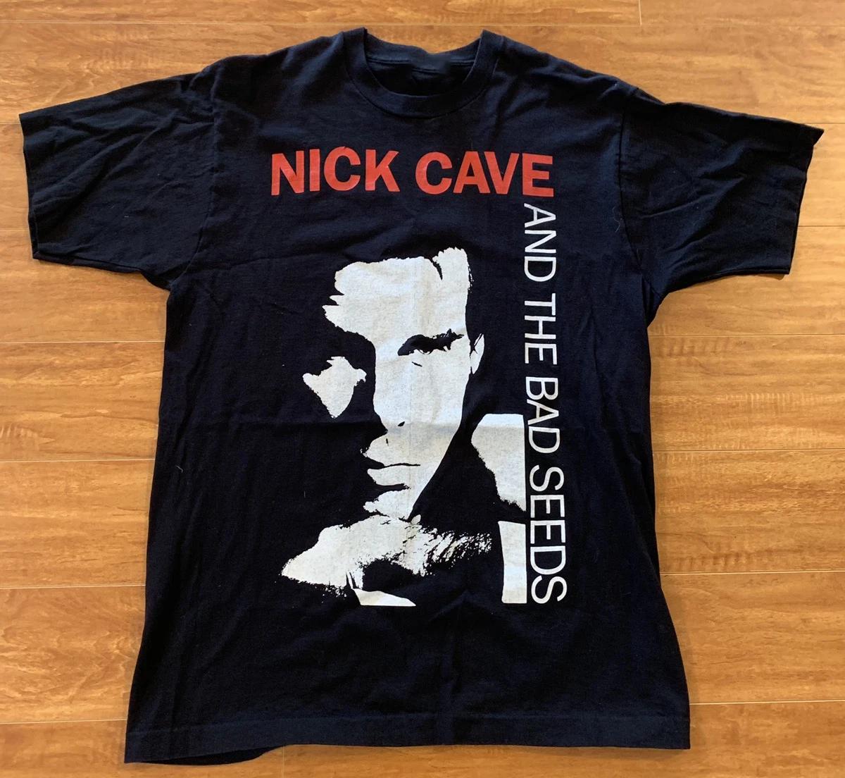 vtg Nick Cave and the Bad Seeds Men T-shirt Black Unisex S-5Xl 1T25 S