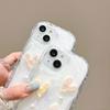 Colorful pearl love applies to Apple 16/15 mobile phone case iPhone14/13/11XR/XS all-inclusive 7/8 drop