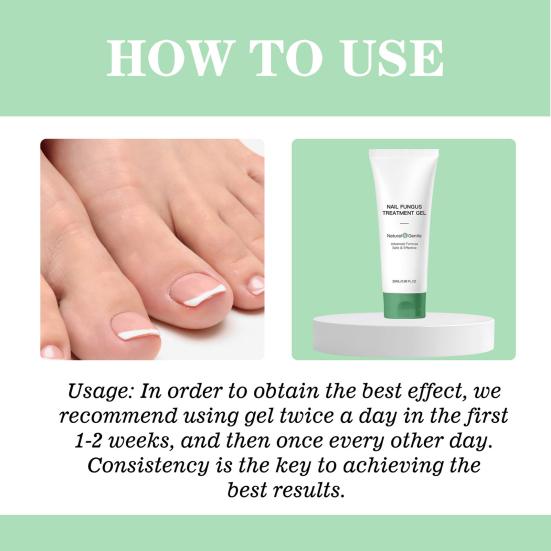 1/2Pcs 20ML Nail Fungus Treatment Gel Natural Ingredients Portable Men Women Hydrating Moisturizing Multi-Purpose