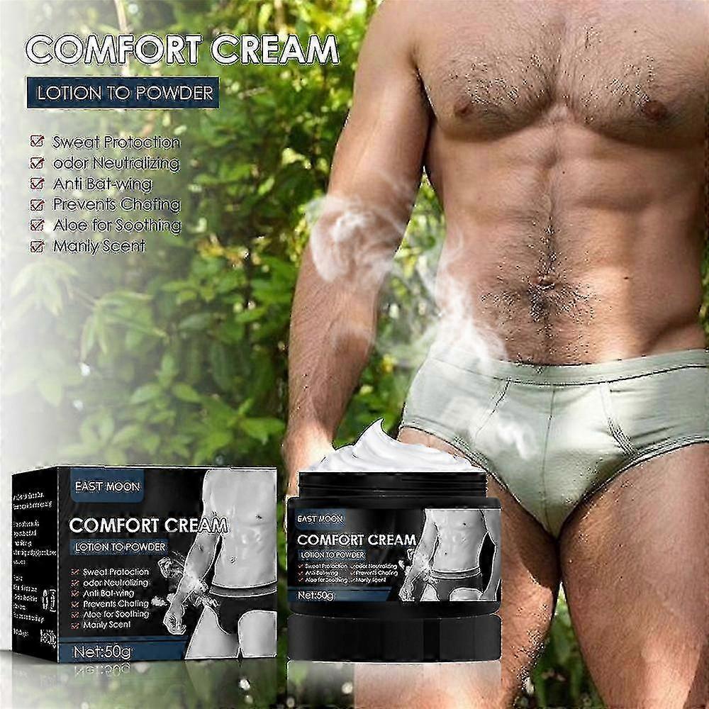2026 1/2pcs Ball Deodorant Comfort Cream For Men Protects From Sweat Odor Irritation