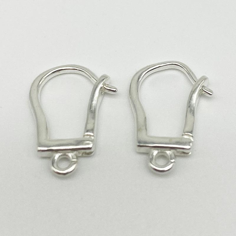 Yansheng S925 Sterling Silver Earring Hooks and Backs for DIY Jewelry S925 Silver