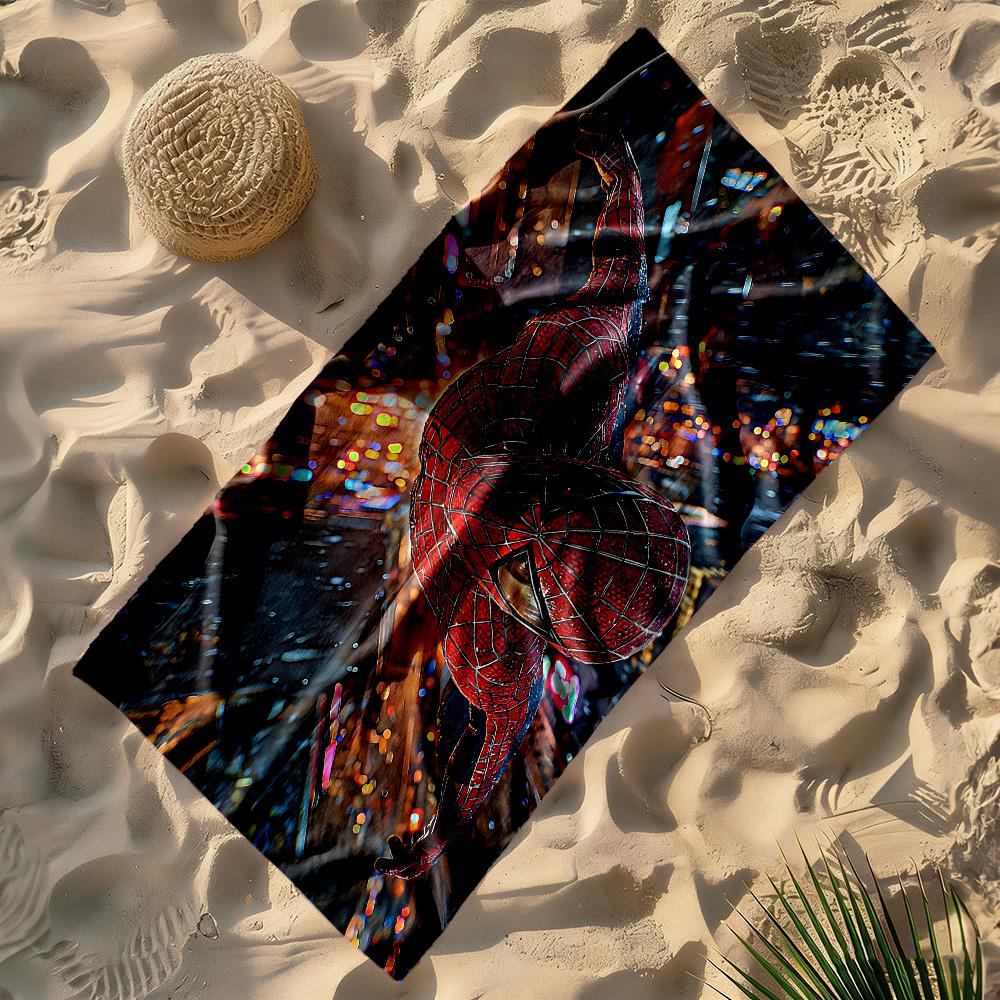 Spider-man cozy beach towel Foldable swimming & surfing Vibrant Pattern Birthday/Christmas Gift