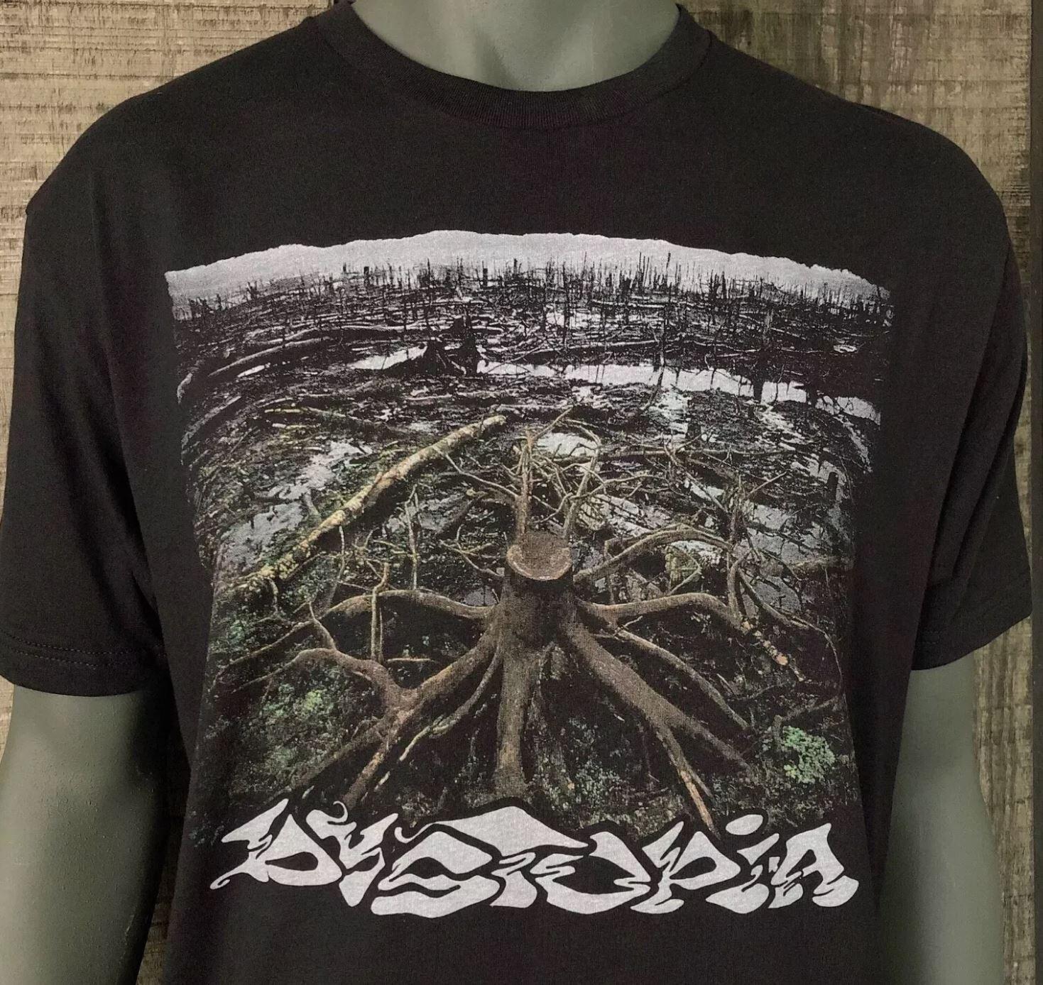 Dystopia Band Tour Graphic Reprint Tshirt Unisex Cotton Men Women S-5XL M