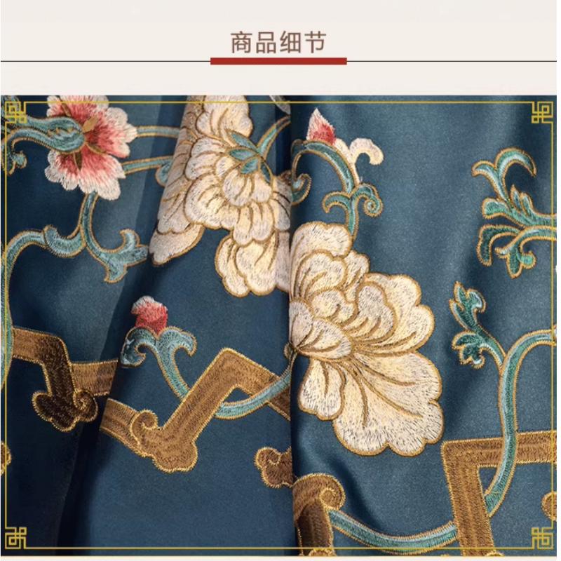 New Chinese-style Embroidery Throw Pillow Decorative Cushion for Home Living Room Redwood Sofa Headboard Cushion Cover