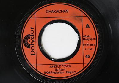 7-inch Plaat CHAKACHAS - Jungle Fever / Cha Ka Cha 2121064 Polydor 1972 VK Soul/Funk Gebruikt