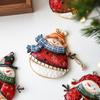 Handmade Christmas Hanging Model Pendant Xmas Ornament Creative Christmas Tree Decor  Festival