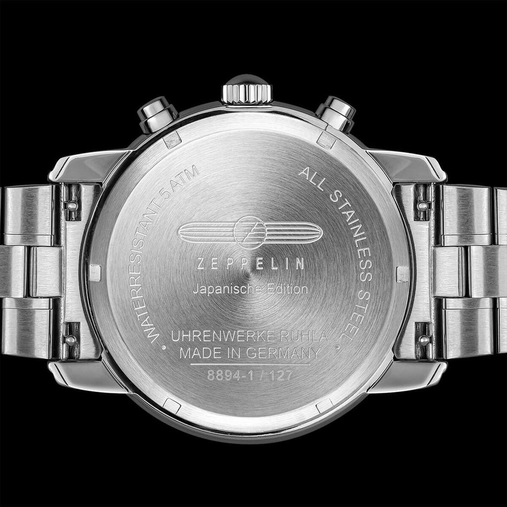ZEPPELIN 100th Anniversary Series Japan Limited Chronograph Watch 8894M-1
