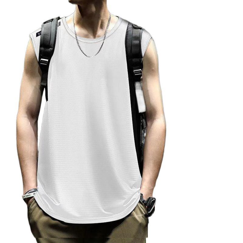 

Мужская спортивная майка с влагоотводящим эффектом XL (XL [Recommended 110-65kg])