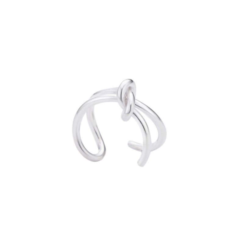 LILYKORI Silber Termir Knotenring