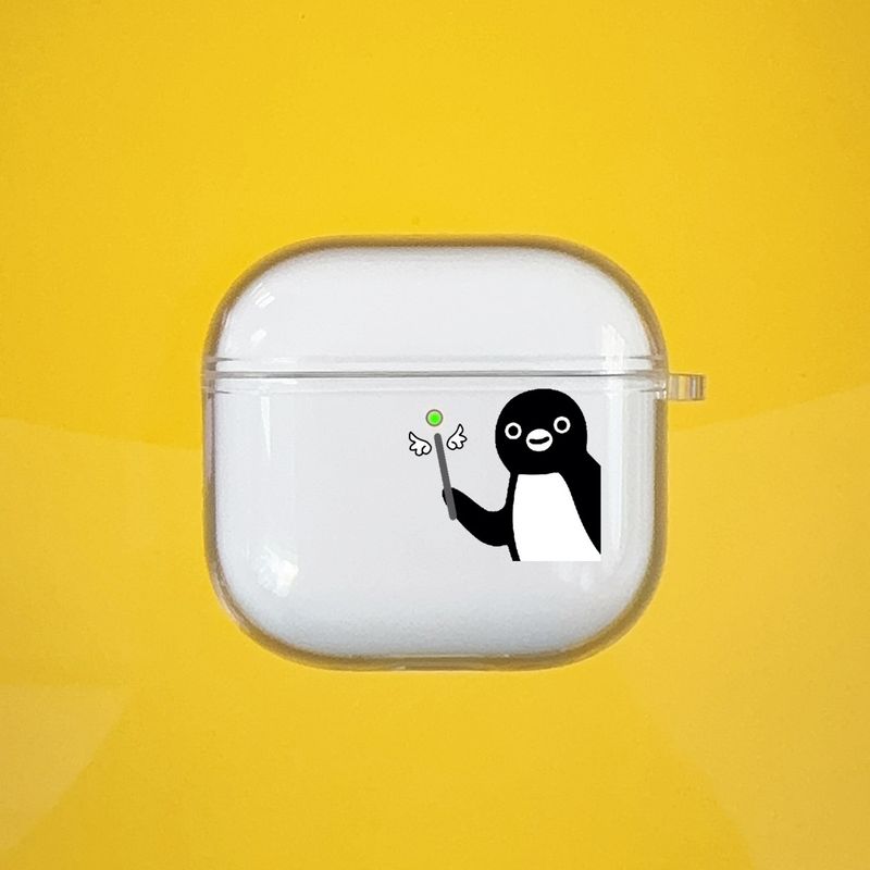 

All Shell Original Suica Penguin Magic Wand Airpodspro2 Generation 3 Generation Protective Case Transparent Airpods4 Generation Earphone Case