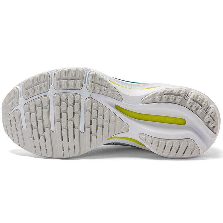 Mizuno Wave Rider 25 Textiel, Synthetisch Leer Demping Antislip Slijtvast Ademend Lichtgewicht J1GC210509