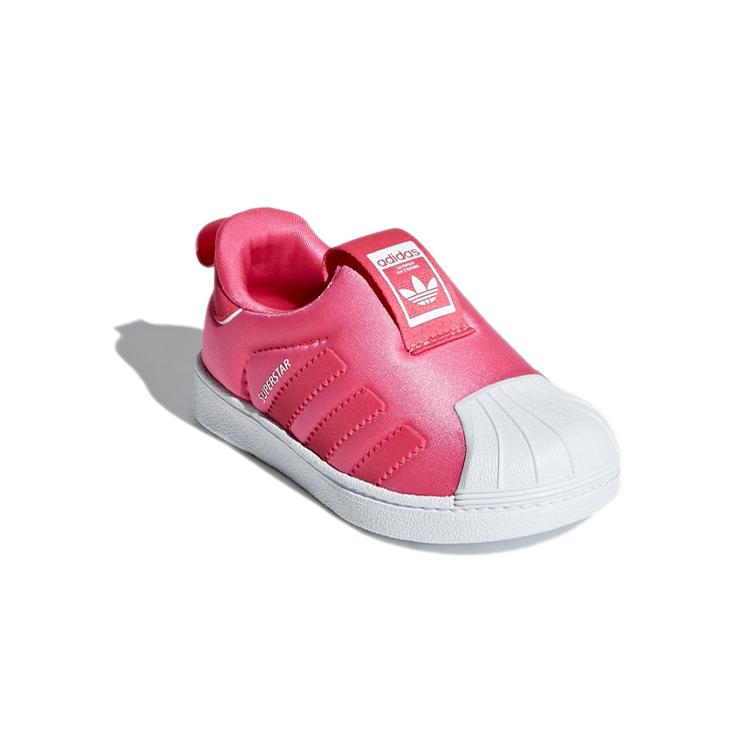 adidas Originals SUPERSTAR 360 I Breathable Low Top Skateboard Shoes Pink Infant And Toddler F97623