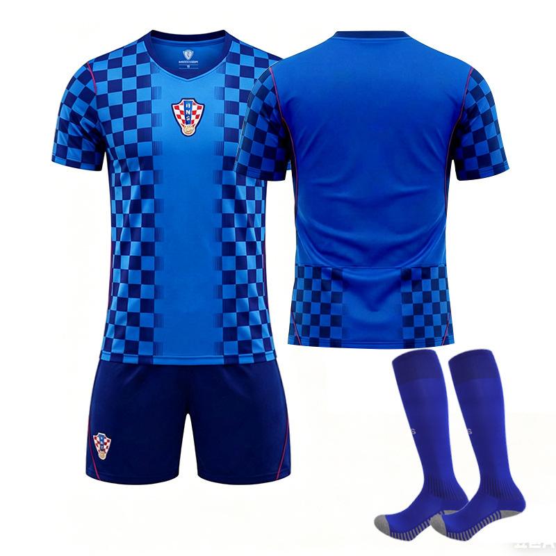 World Cup Croatia Away Jersey No. 10, Football Jersey Set, Men'S