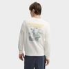 New FILA Sweatshirt Men's Cloud White F11M438203FWT