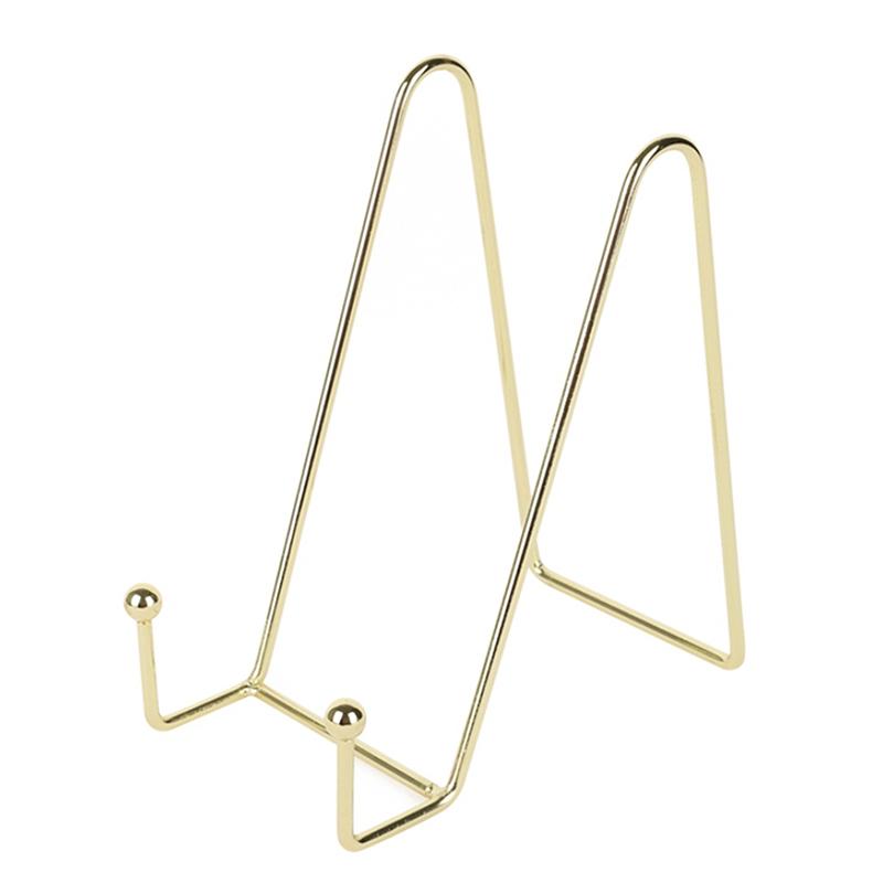 Rosegoud Fotolijst Standaard Boekenplank Opbergrek Boek Display Standaard Decoratieve Borden Standaard Houder Kunst Display Standaard