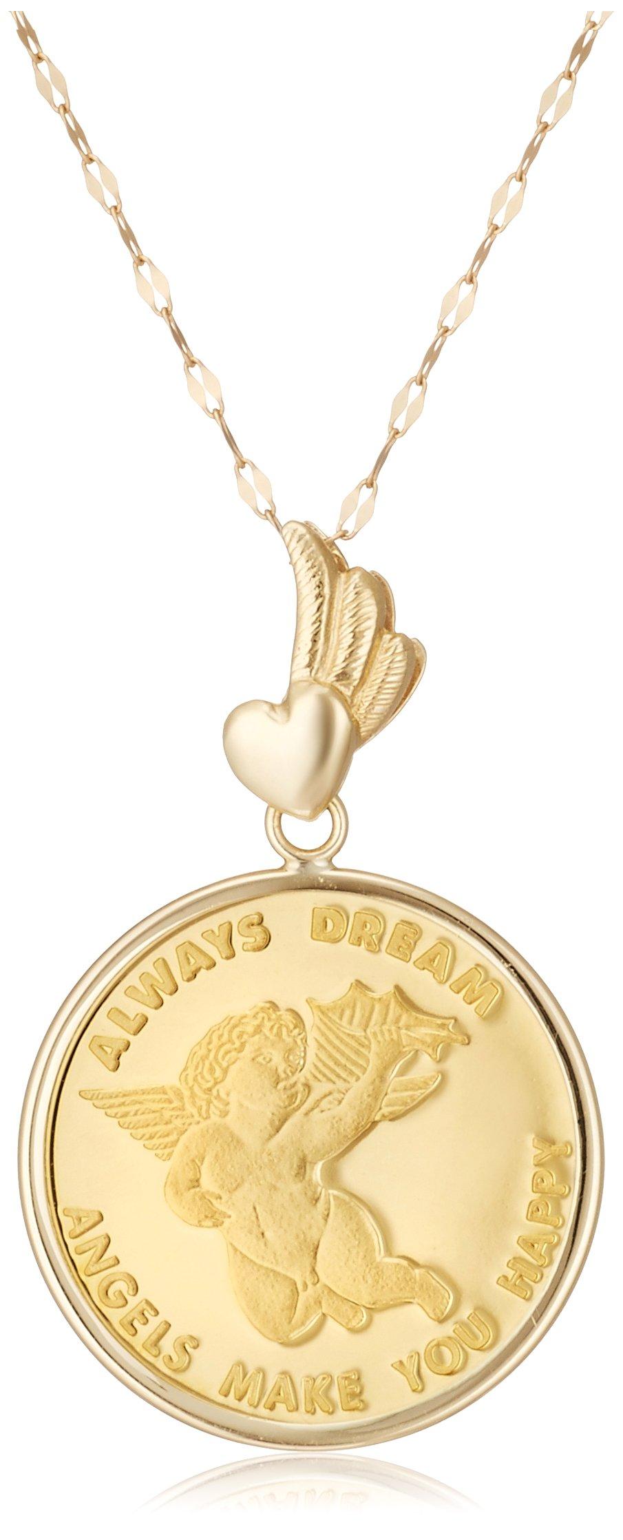 

Ingot COIN INGOT COLLECTION Ingot Pendant Angel MW0TGE002000A1 [Coin Collection] K24/K18 2.5g золотий