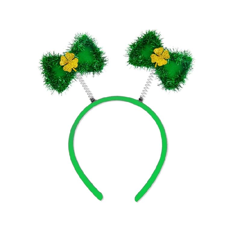 Irish Shamrock Headband Multiple Type Saint Patricks Day Headband for Adult