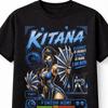Kitana Mortal Kombat Retro Arcade Fighter Unisex TShirt
