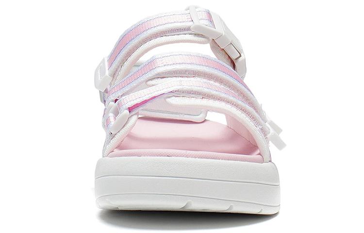 Li Ning Coca Beach Sandals Women's White Pink AGUS004-1