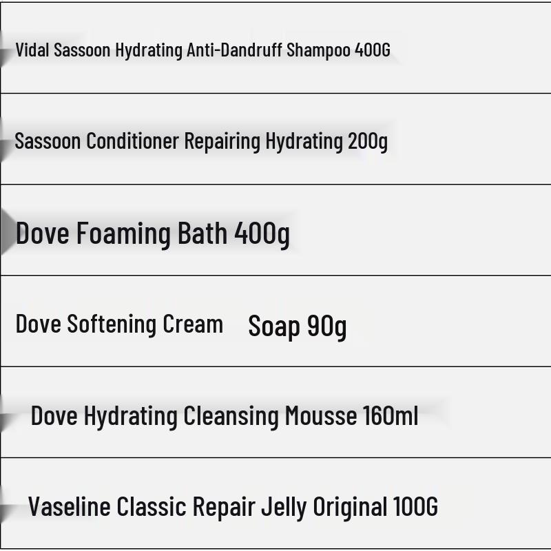 Dove Moisturizing Shower Essentials Set