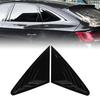 2Pcs Rear Side Window Louver Cover Left Right Rear Window   Vent Scoop Shutter Cover Blind Replacement for FY   2018-2024