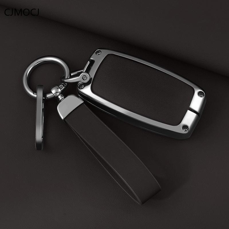 Premium Zinc Alloy Key Cover Case for Perodua/Bezza/Myvi/Axia - Full Protection Key Fob Shell Keybag Keychain
