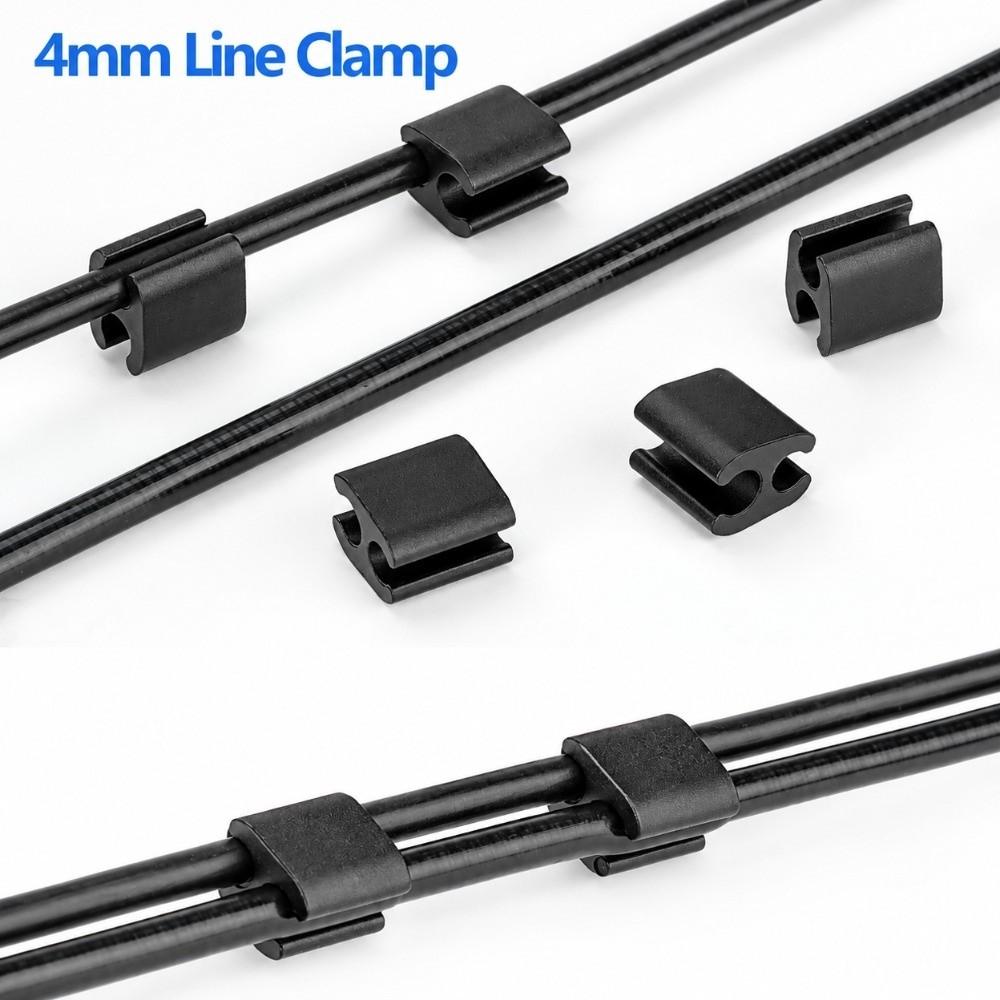 5Pcs Fixed Buckle Bicycle Cable Clips Replaceable Derailleur Cable Organizer  MTB Cycling Accessory
