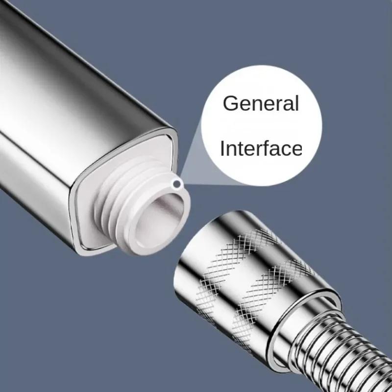 High Pressure Shower Head Heart Ring Spray Booster Pressurize Powerful Home Rain Shower Mixer Water Massage Bathroom Accessories