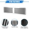 For Tesla Model X Model S Accessories Aluminum Alloy Foot Pedal Accelerator Gas Fuel Brake Pedal Rest Pedal Cover Car Styling