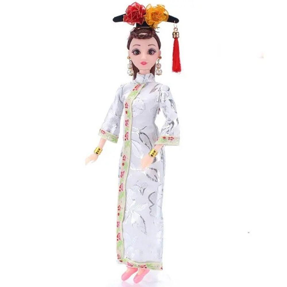 Traditional Doll Cheongsam Chinese Style Doll Skirt Fashion Doll Clothes  Girl Gift