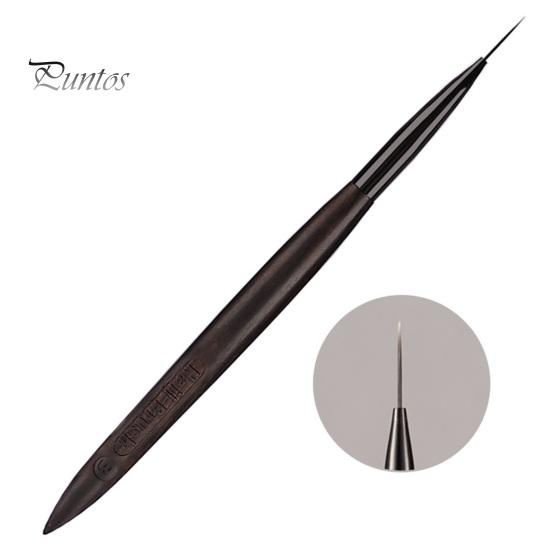 Pix pentru arta unghiilor cu mâner din lemn, peri moi, pentru pictura de unghii, perie de manichiură