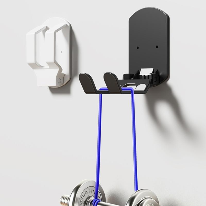 No Drill Headphone Hanger for Wall Mount Storage, Adhesive ABS Holder for Over Ear Headphones in Dorm and Office Areas