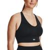 Under Armour SmartForm Solid Color Double Strap Sports Bra Women Bras Black 1381666-001