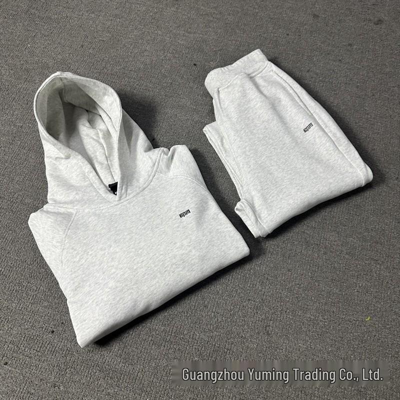 Modny Unisex Zestaw Bluza i Spodnie 2025 z Haftem 6PM na Piersi