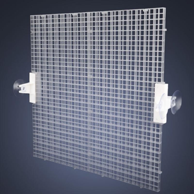 1Pcs Multifunctional Isolation Grid Board Plastic Undergravel Bottom Plate Tray Black White Seperator Divider Board Net