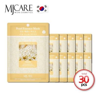 MJ Care Mascarilla de Esencia Perla 30 unidades x 23g, 1 paquete por día, 1 pieza, cantidad por pieza