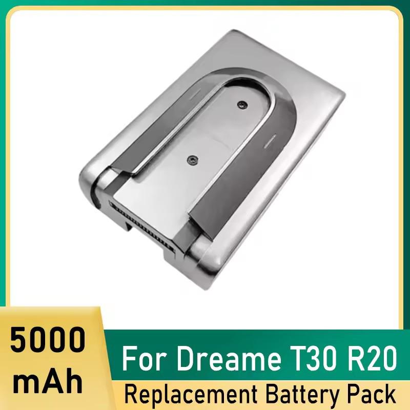 Dreame T30 Vacuum Cleaner 29.6V 5000mAh High Capacity Replacement Battery Pack 2500mAh