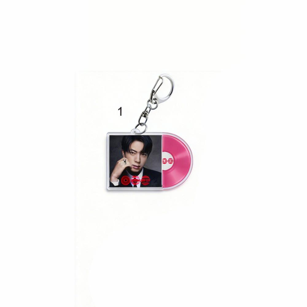 8pcs BTS Keychains, Bag Charms for Individual Members and The Whole Group, Decorative Pendants, Celebrity Support Products.