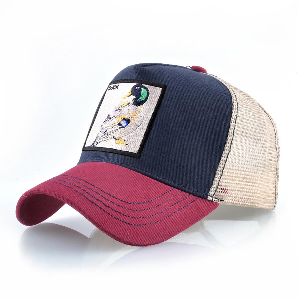 Șapcă de baseball din plasă respirabilă Four Seasons Beach Casual pălărie de baseball Snapback Hip Hop Bone Casquette bărbați șapcă de camioner Patch de rață