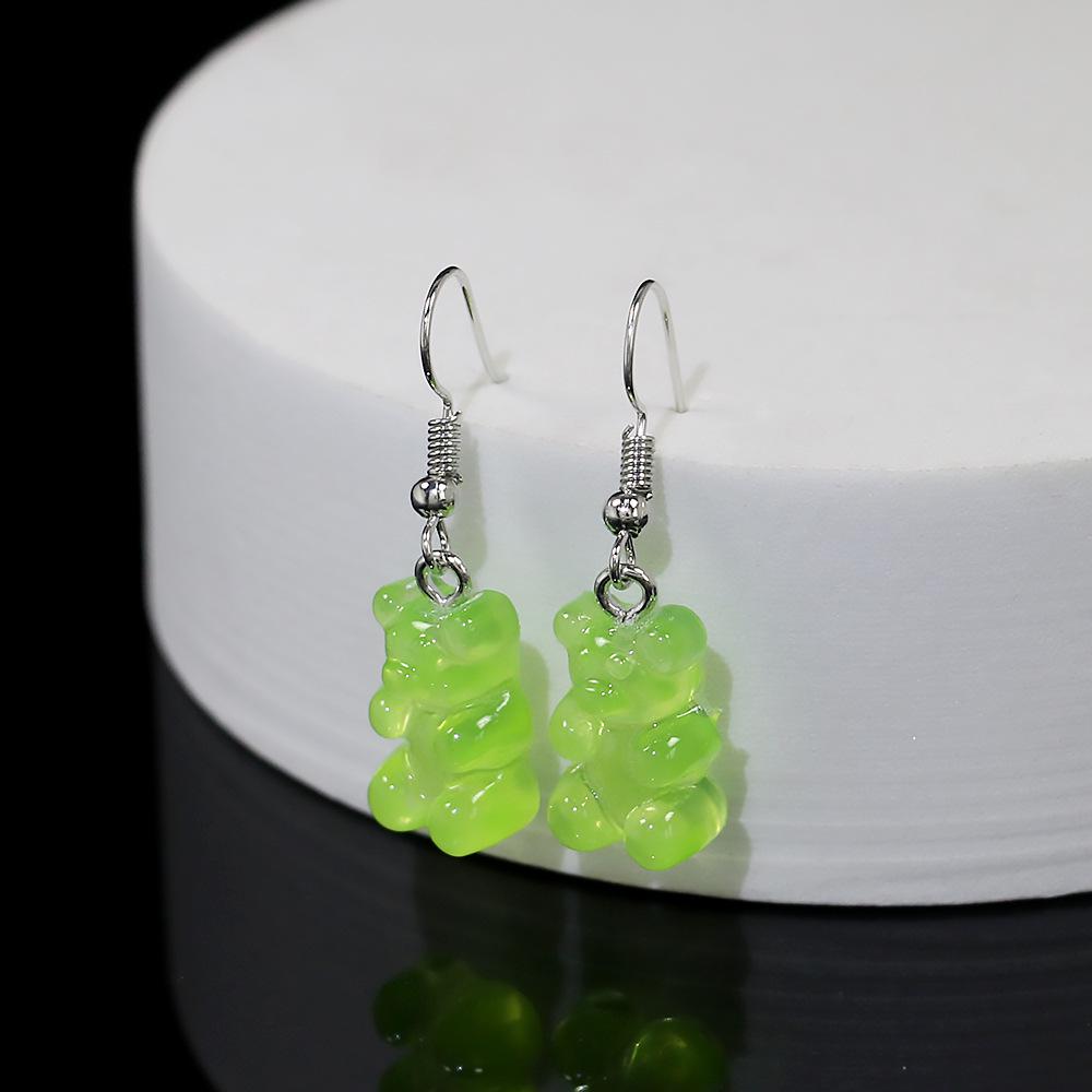 Colorful Jelly Bear Earrings: Versatile, Creative, and Cute Accessories