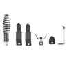 5pc/Set Drain Auger Drain Snake Drill Attachment For Efficient Pipe Cleaning In 4-8Inch Pipe for VEVOR PioneerWorks