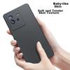 HotFire Phone Case for IQOO Neo 6 And IQOO Neo 6 SE, Shockproof Silicone Cover with Upgraded Camera Protection, Full Coverage - Midnight Black